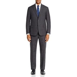 Robert Graham Tonal Glen Charcoal Plaid Classic Fit Suit US 40S 40 S Rtl $798